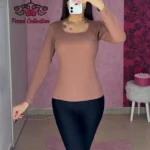 بلوز یقه خشتی