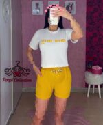 ست تیشرت و شلوارک مدل میو - تصویر 3