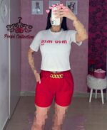 ست تیشرت و شلوارک مدل میو - تصویر 4