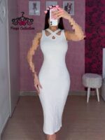 ماکسی یقه ضربدری