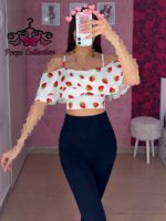 کراپ قایقی طرحدار