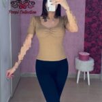 بلوز آستین گتدار