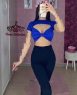 کراپ پاپیون آستین کوتاه