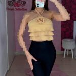 کراپ گردنی گل