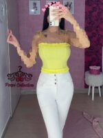 کراپ چیندار بند ماکارون - تصویر 3